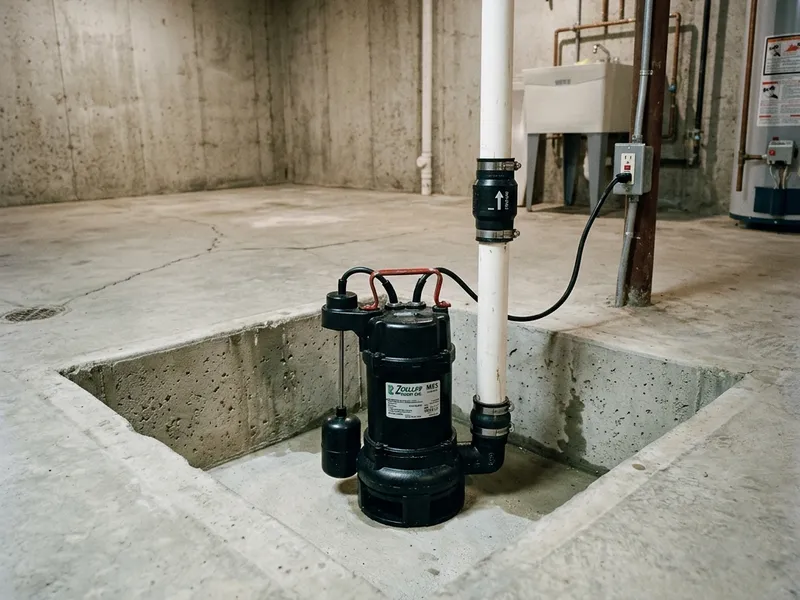 Sump Pump Installation Plumber in Hull, TX